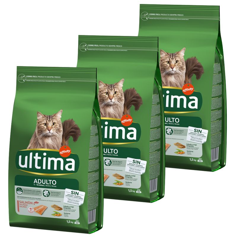 Ultima Adult, saumon & riz à prix discount sur bitiba.fr