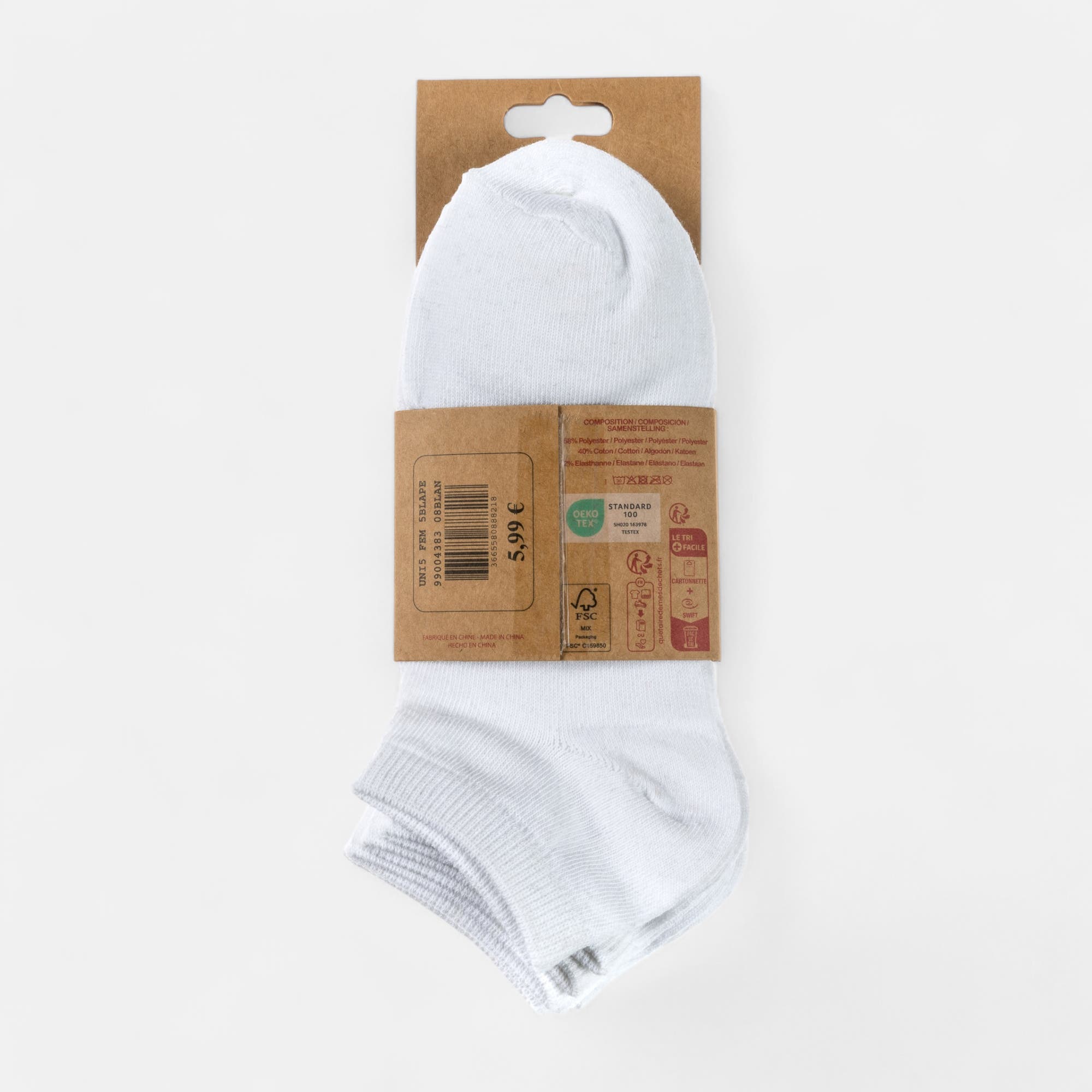 Chaussettes Femme blanc