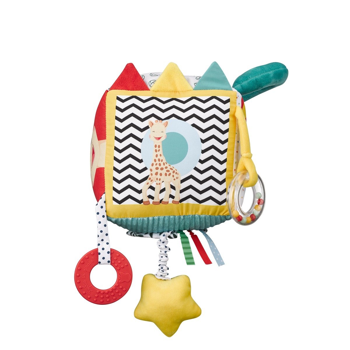 Maxi cube sensoriel Sophie la girafe