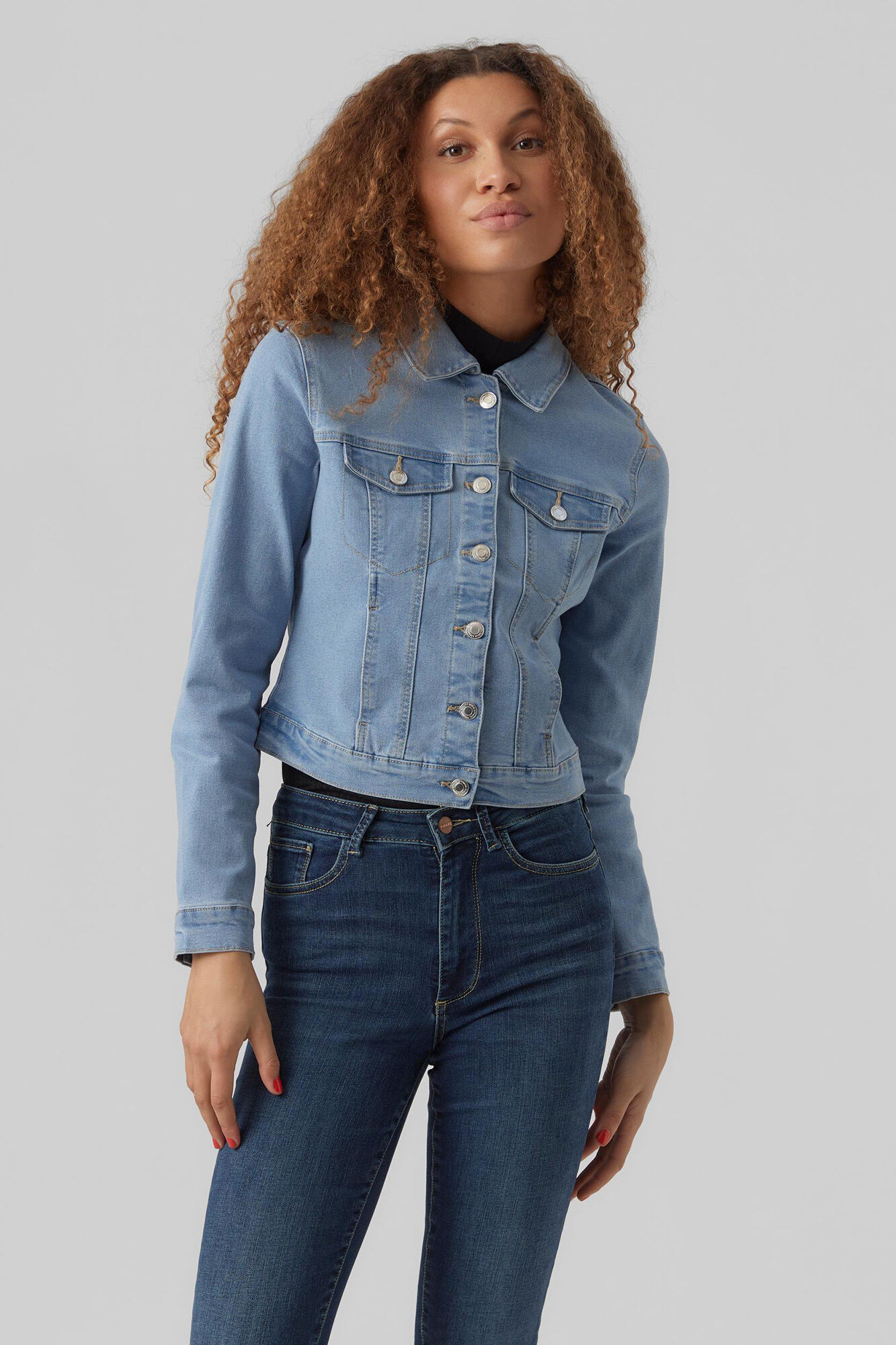 Jaqueta jeans - Azul