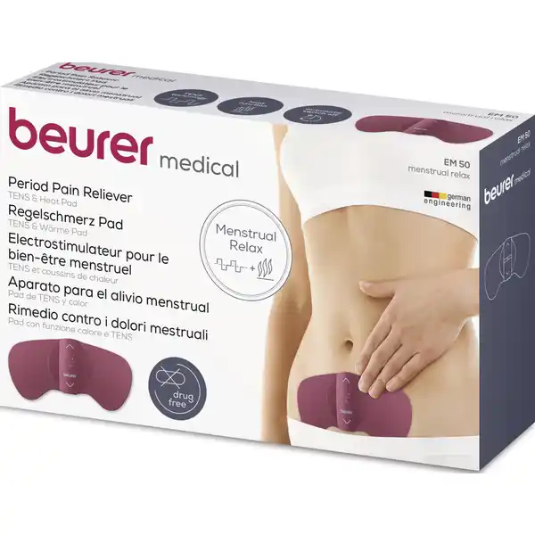Menstruationspad EMS 50, TENS und Wärme, 1 Stück