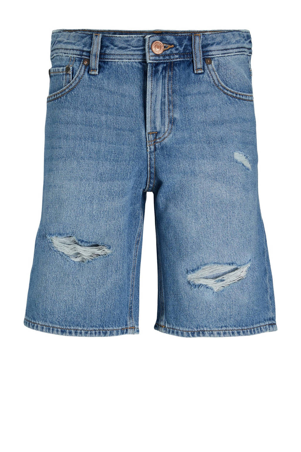 JACK & JONES short JJICHRIS blue denim