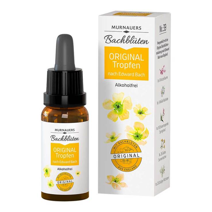 Bachblüten Murnauer Original Tropfen ohne Alkohol, 20 ml