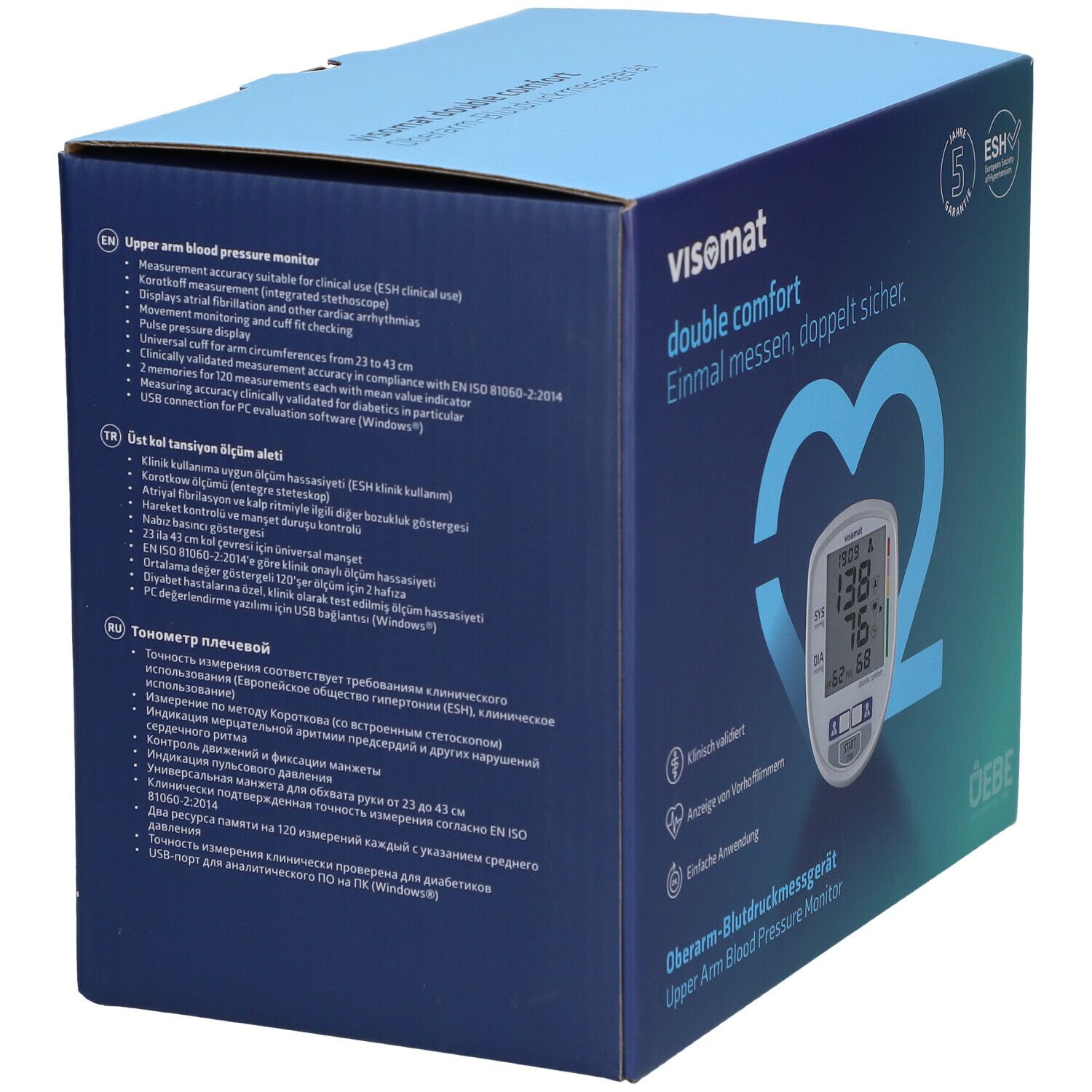 visomat® double comfort Oberarm-Blutdruckmessgerät