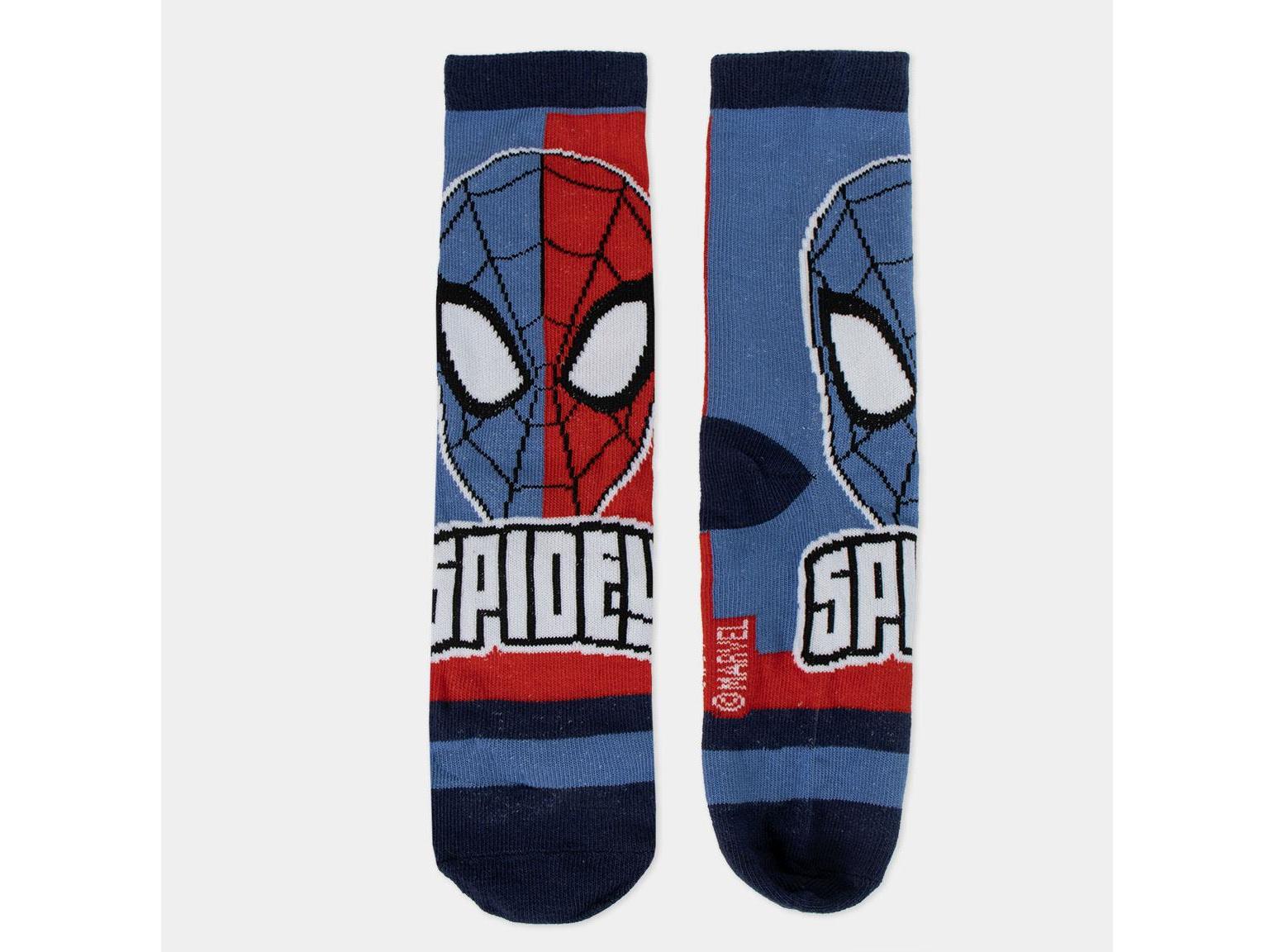 MEALHEIRO   4 MEIAS SPIDERMAN MODELOS SORTIDOS
