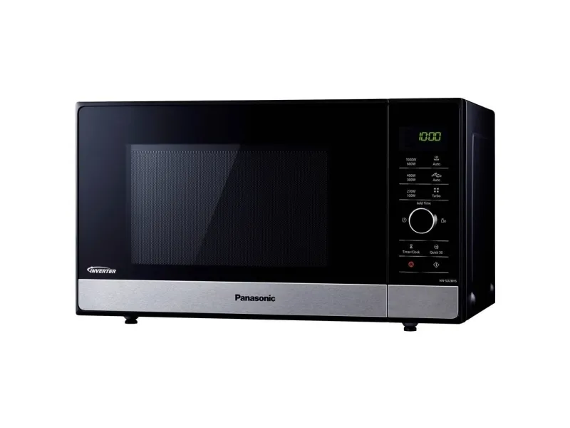 Panasonic NN-SD28 - Mikrobølgeovn - 23 liter - 1000 W - rustfrit stål/sort
