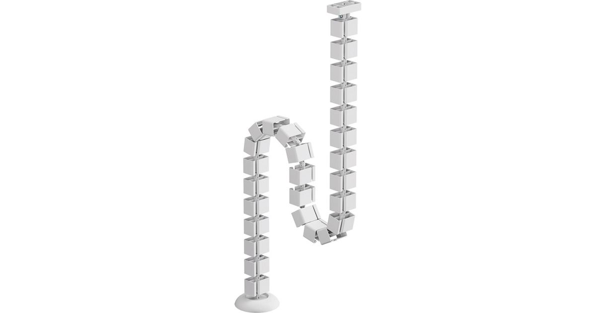 NeomountsADS06-132WH Kabelgeleider - magnetische bevestiging - universeel kabelgeleiding  (Wit)