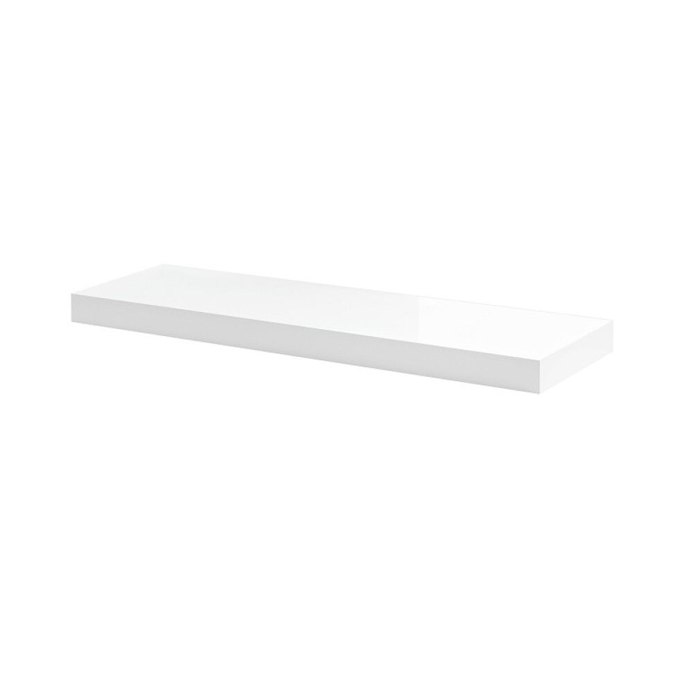 HYLLE DOLLE BIG BOY HØYGLANS 50X250X900MM HVIT