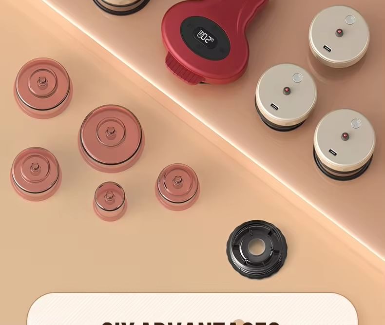 Thalia - USB oplaadbare cuppingtherapie-massager (verschillende uitvoeringen)