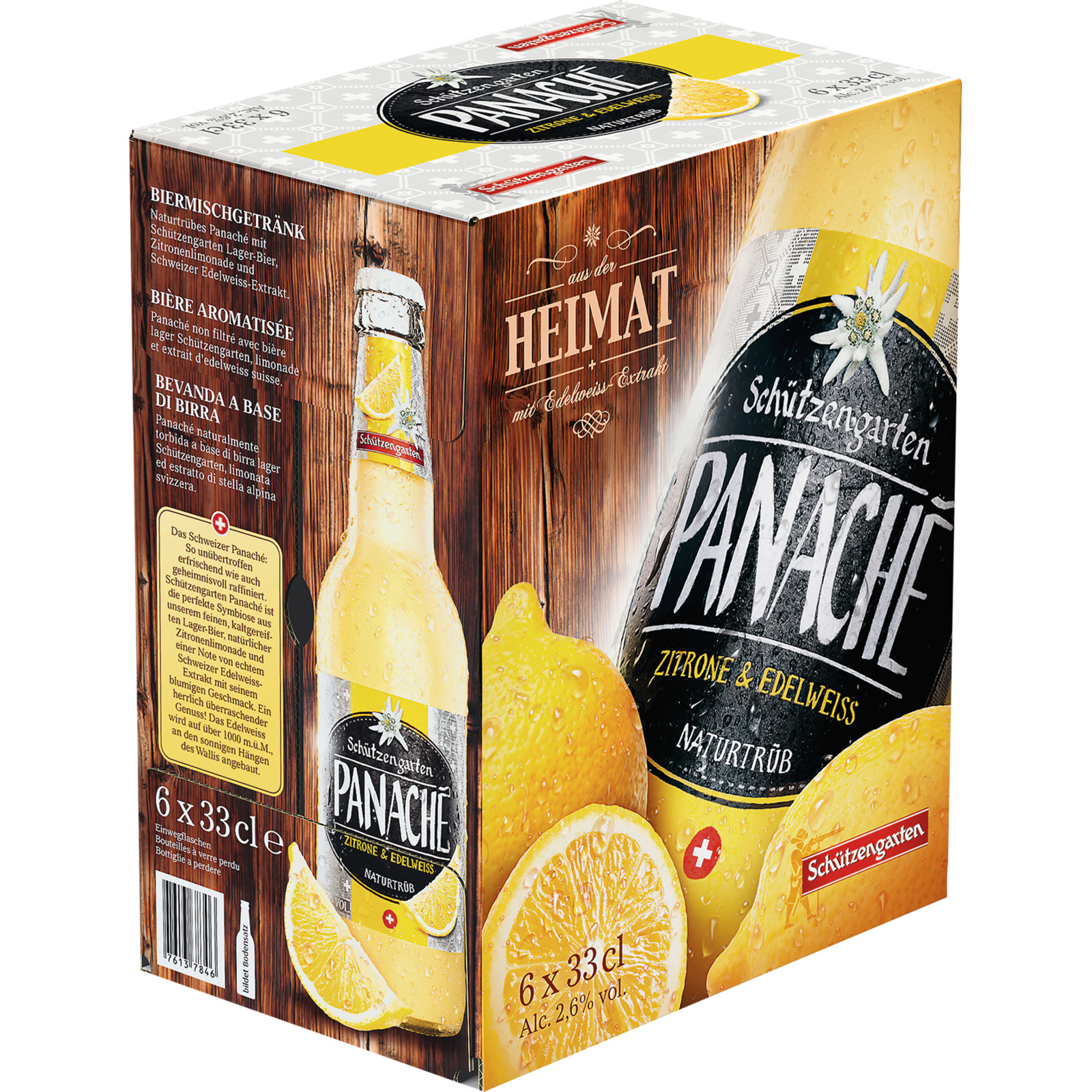 Schützengarten Panaché 6 x 33 cl
