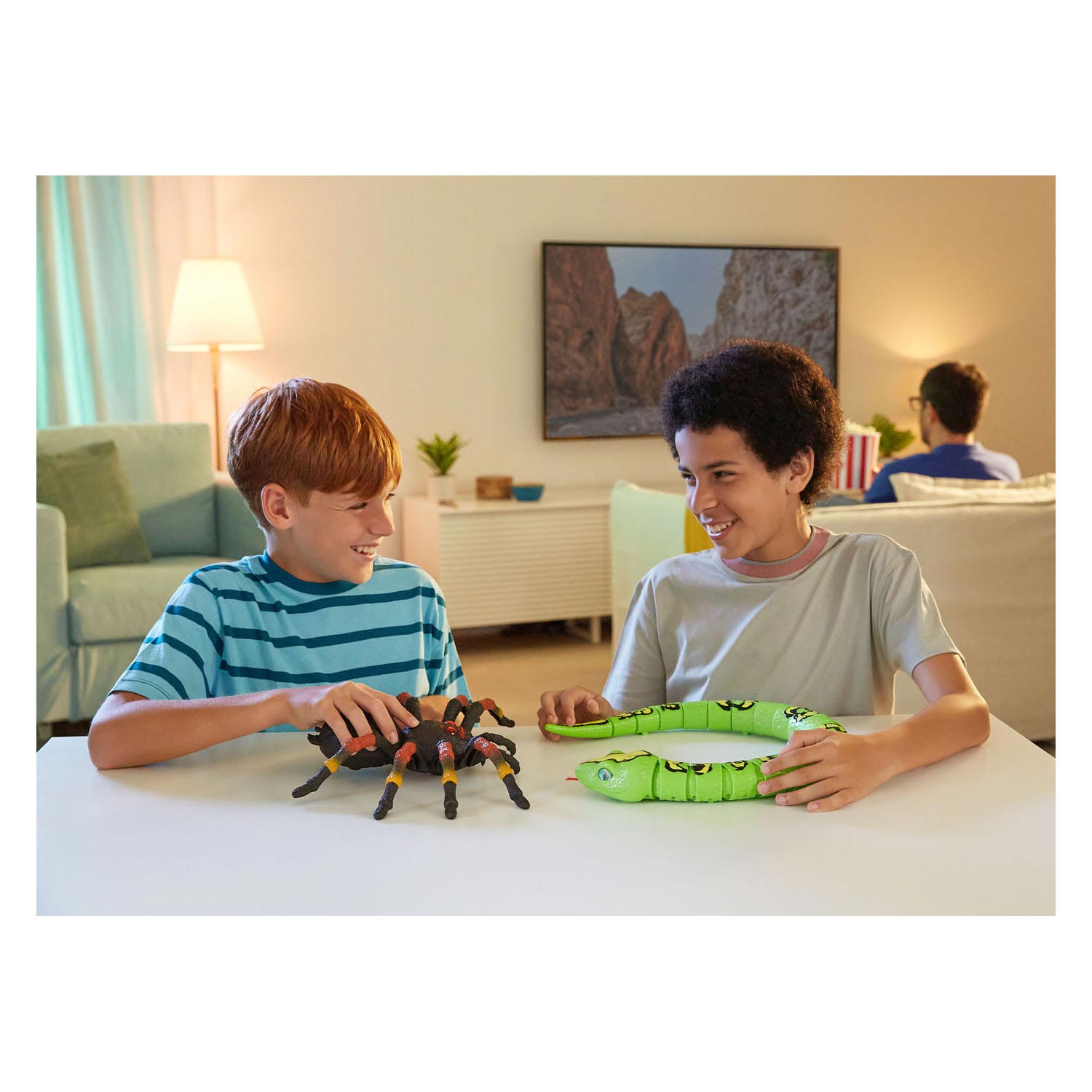 Robo Alive Giant Tarantula met Spinnenweb Slijm