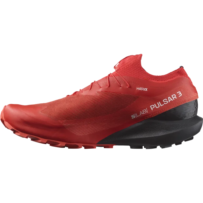 S/LAB PULSAR 3  Trailrunning-Schuhe Unisex FieryRed/FieryRed/Black