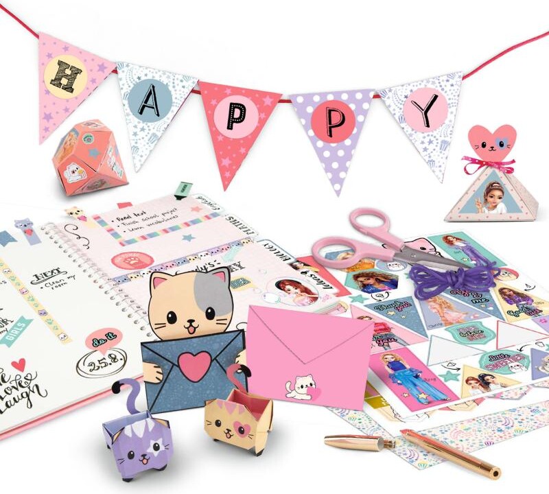 Top Model - Diy Paper Fun Bog Cutie Star - Depesche - Bog