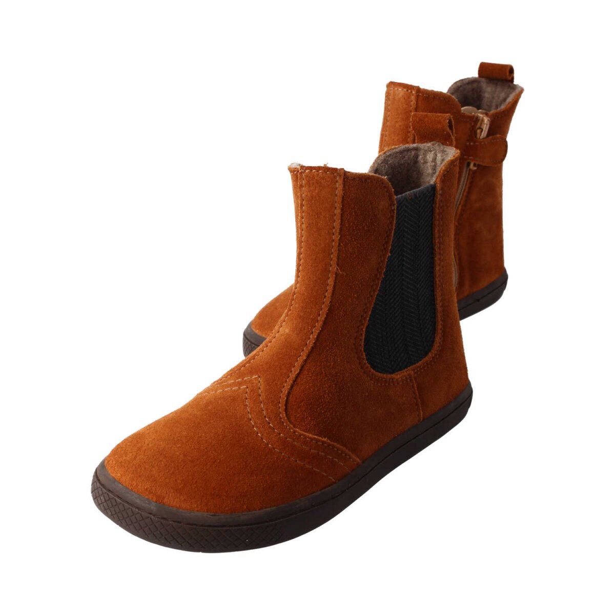 WL4201-F6 chestnut CHELSEA-CITY velours fleece zipper Weite/W