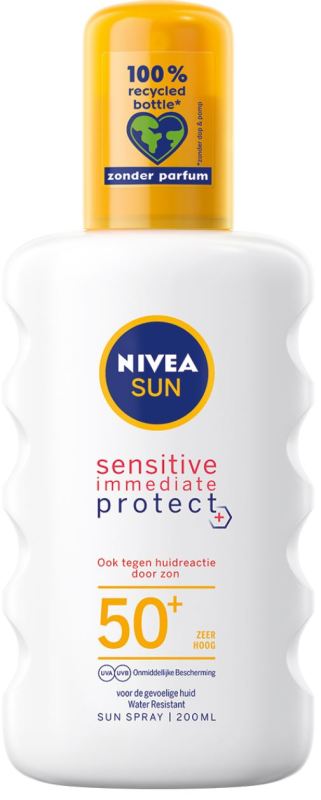Nivea Sun Sensitive Zonnespray SPF50+ 200ml