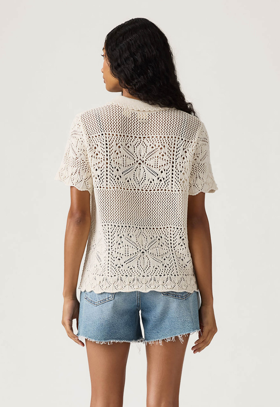 Levi's Susanna Floral Gehaakte Blouse