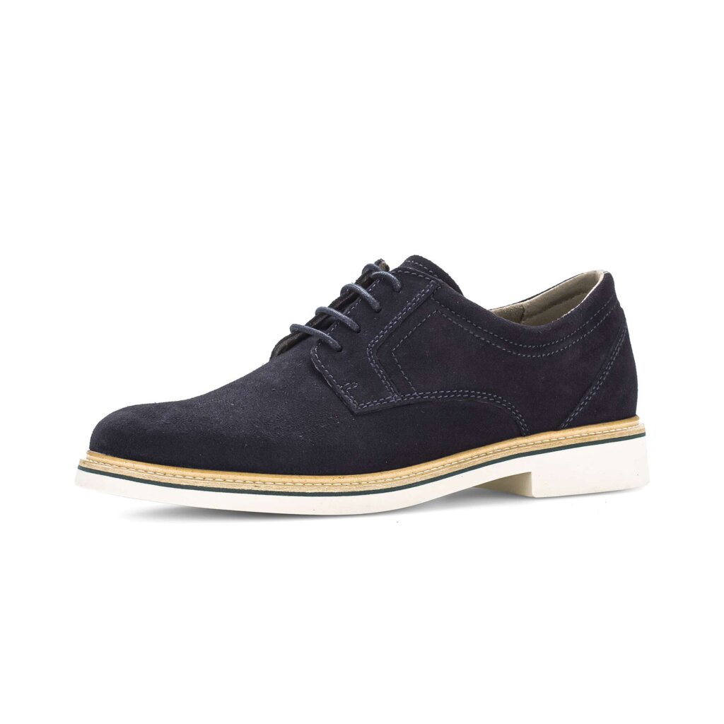 Veterschoen blauw