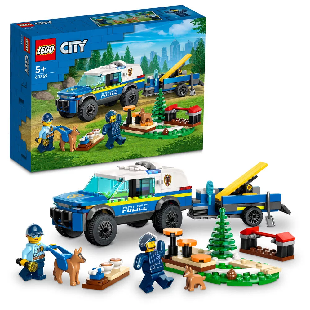 LEGO®CITY 60369 - LE DRESSAGE DES CHIENS POLICIERS