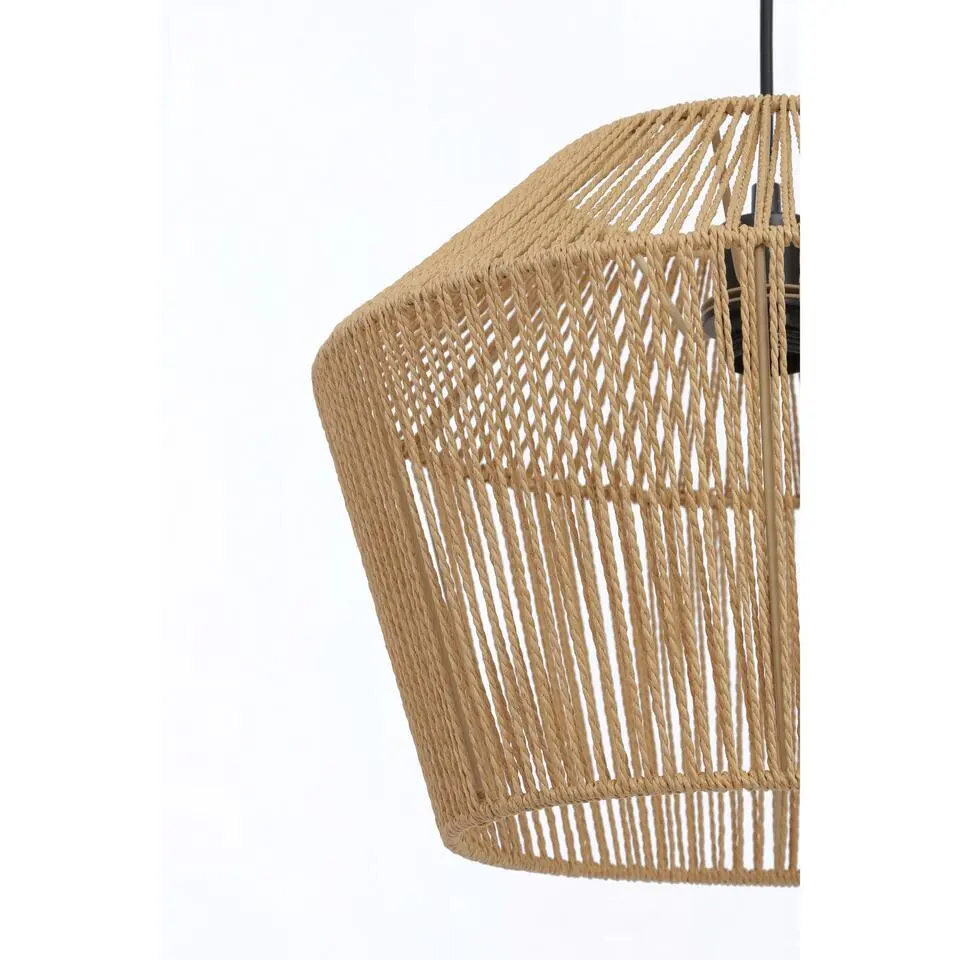 Hanglamp Caspian - Bruin/Zwart - Ø40cm