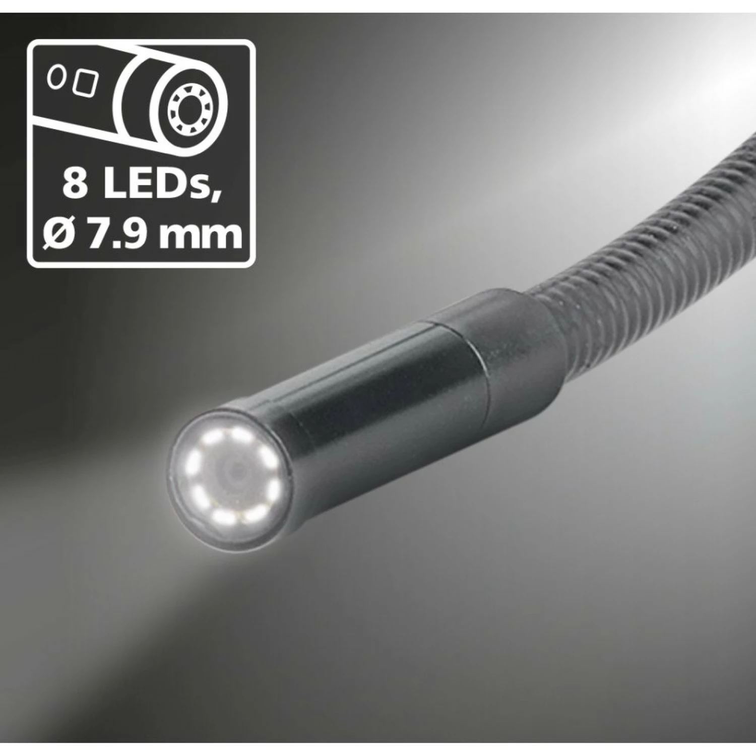 Laserliner VideoFlex HD Inspectiecamera in koffer - 7,9mm x 1,5m
