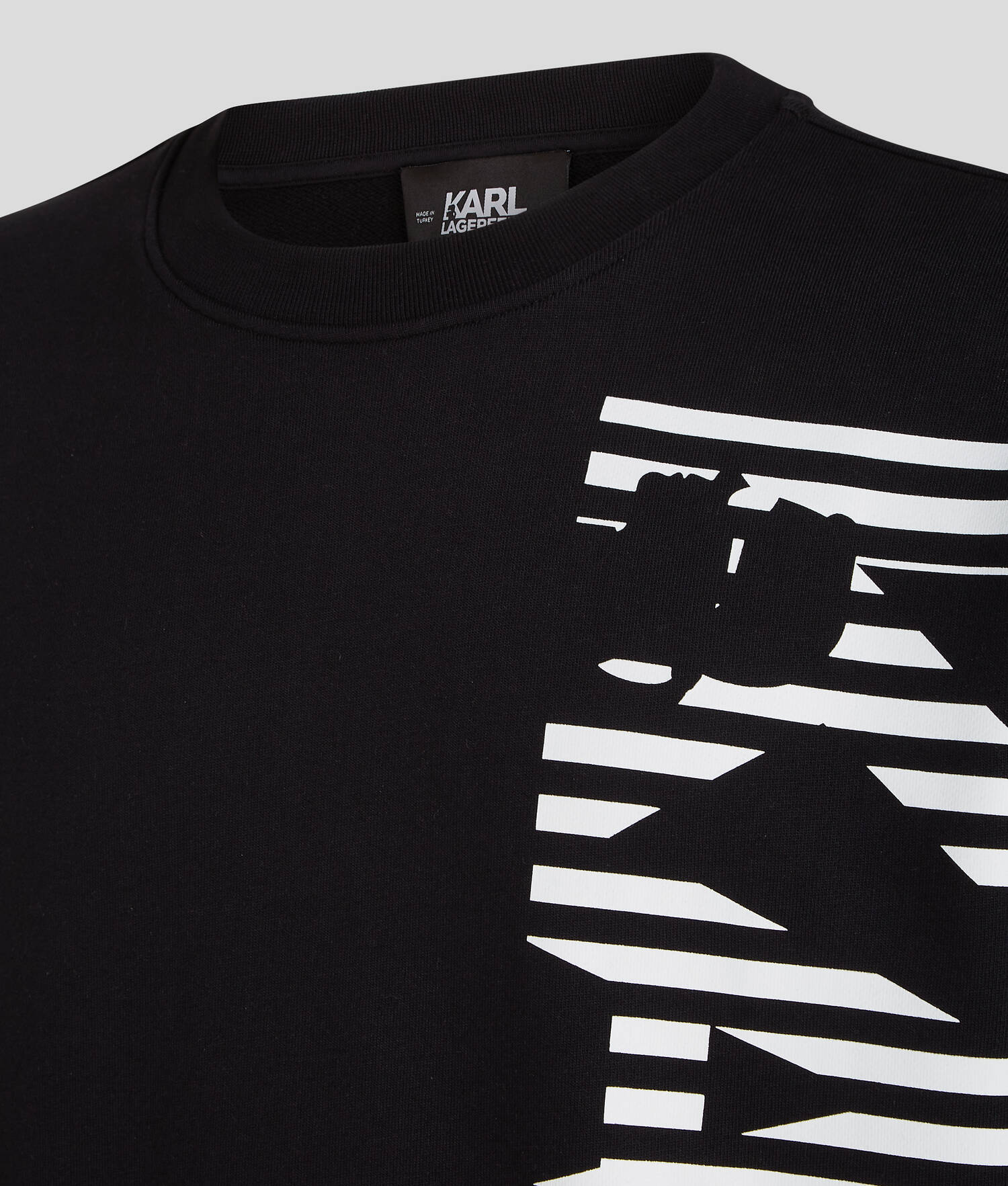 SWEAT-SHIRT À LOGO KARL VERTICAL