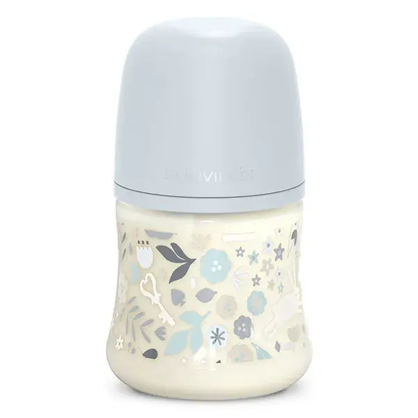 Mamadeira Suavinex Wonderland SXPro S com bico - Azul Wonderland - 150ml