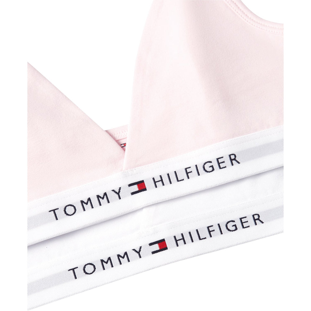 Køb Tommy Hilfiger Light Pink / White 2 Pk Triangle Bralette