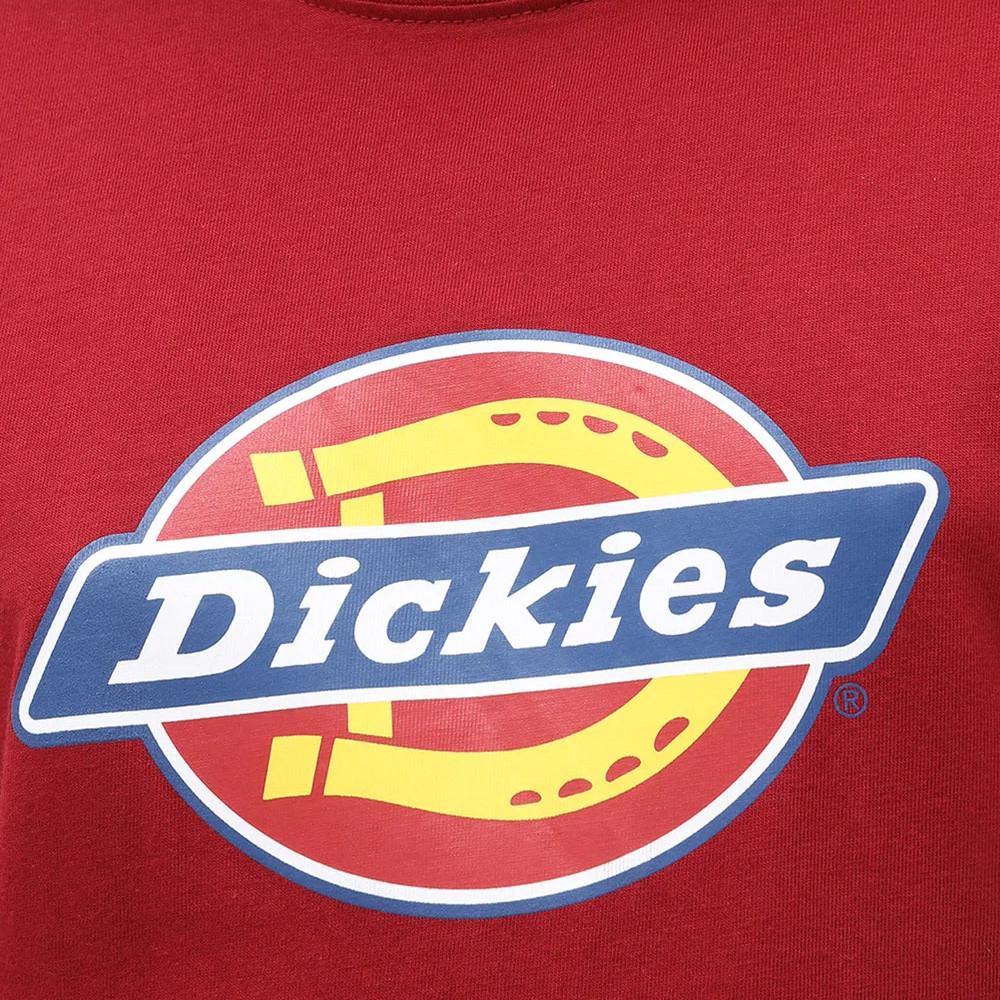Dickies T-shirt Rouge Femme Dickies Icon Logo
