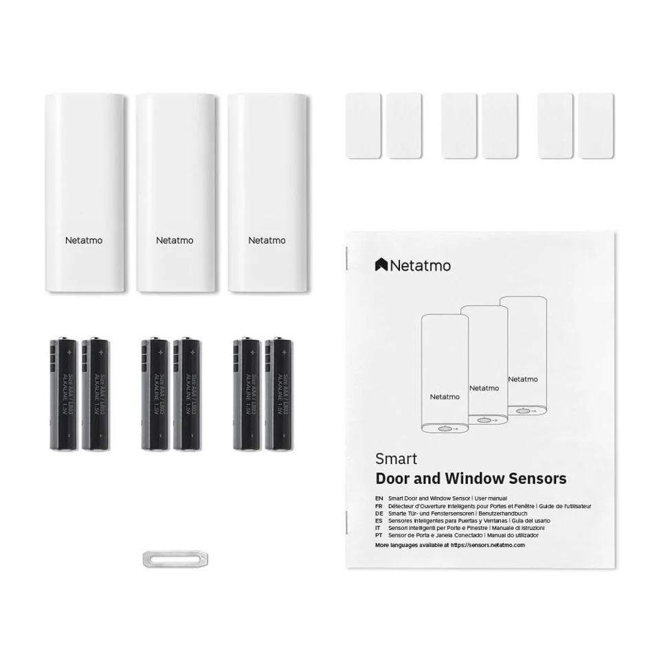 Netatmo - Smart Dør og Vinduesensor 3-styks