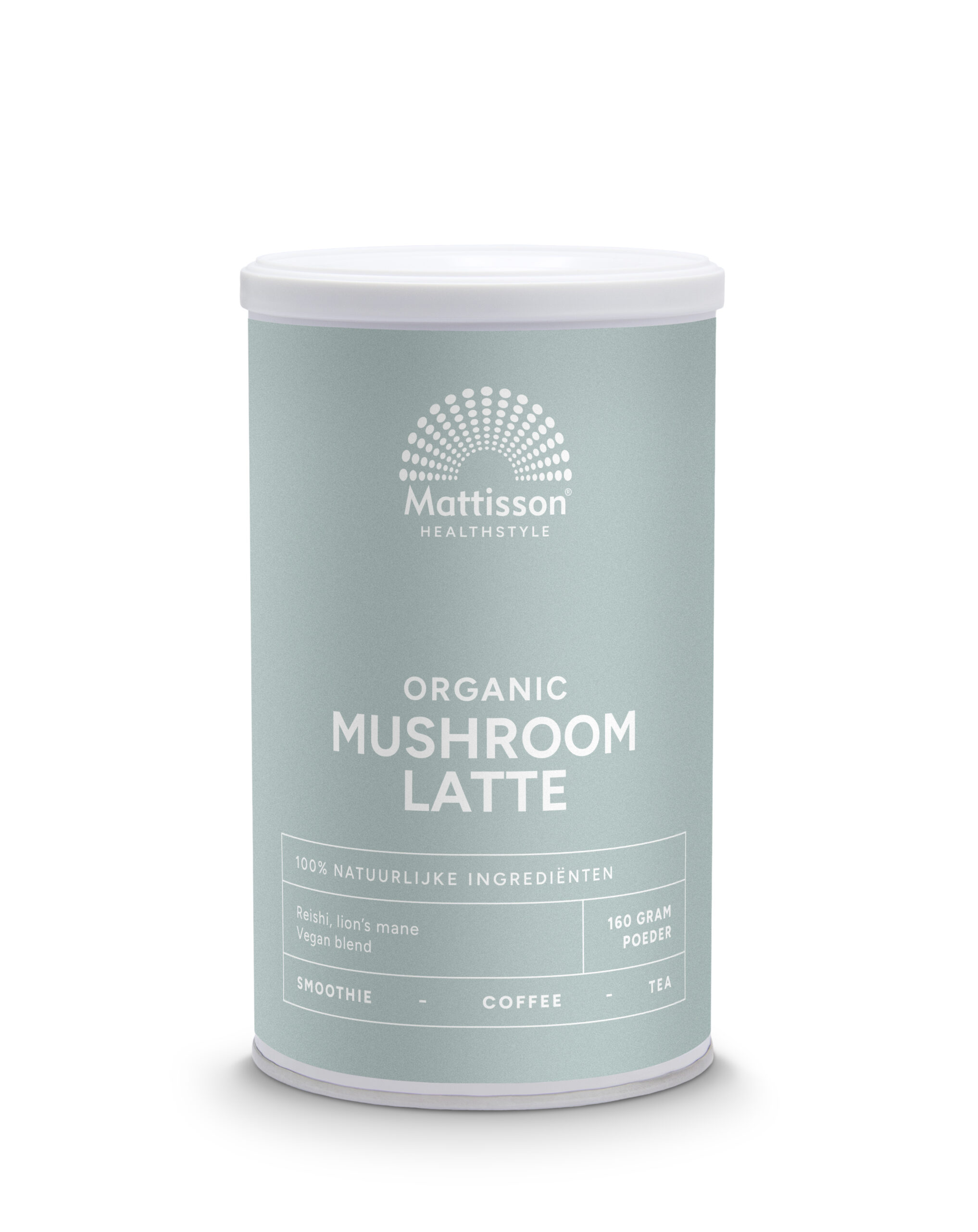 Mattisson Latte Mushroom Reishi – Cordyceps Bio (160 gr)