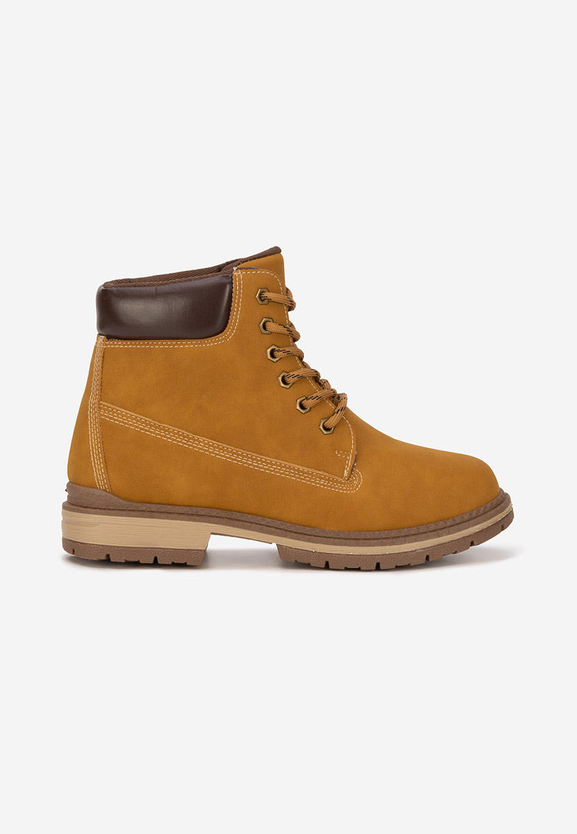 Bottines à lacets femme chameau Jasvira