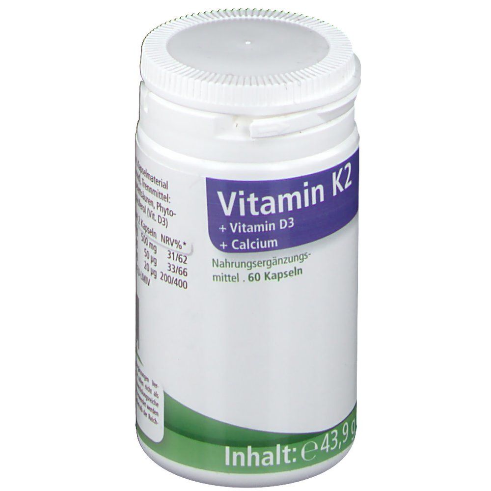 Vitamin K2 + Vitamin D3 + Calcium