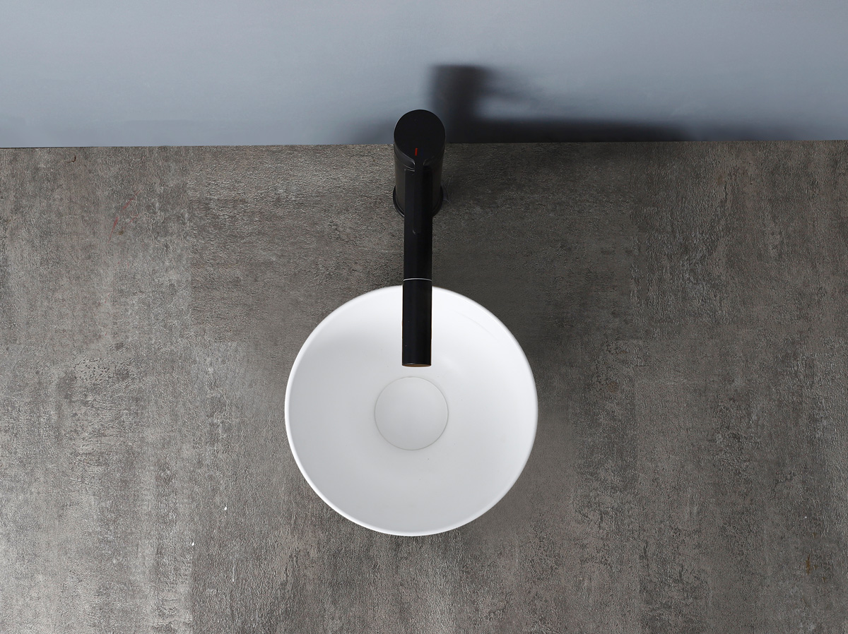 Saniclear Micro waskom voor toilet 23cm mat wit