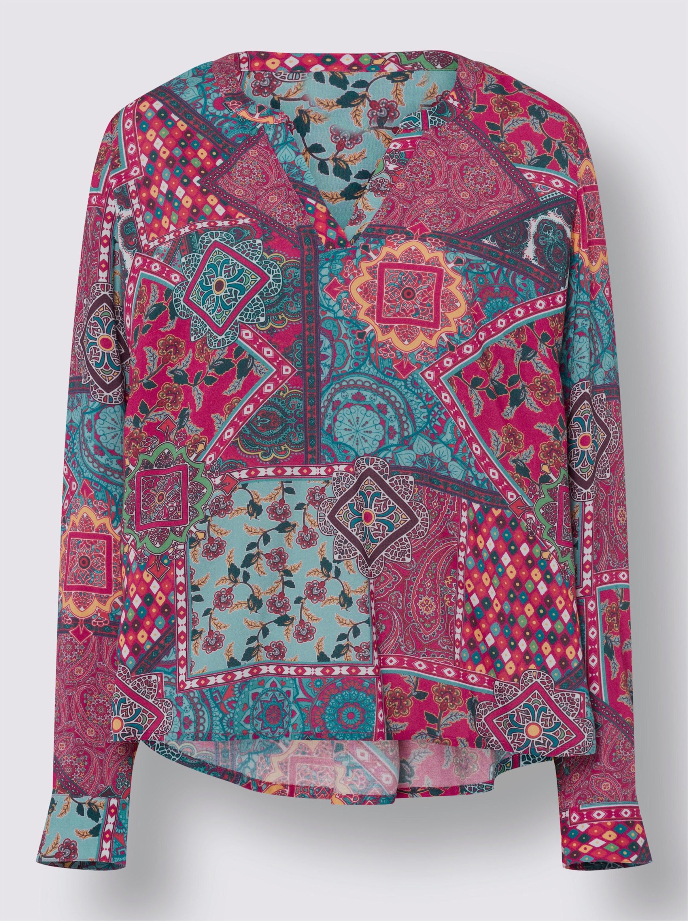 Druckbluse