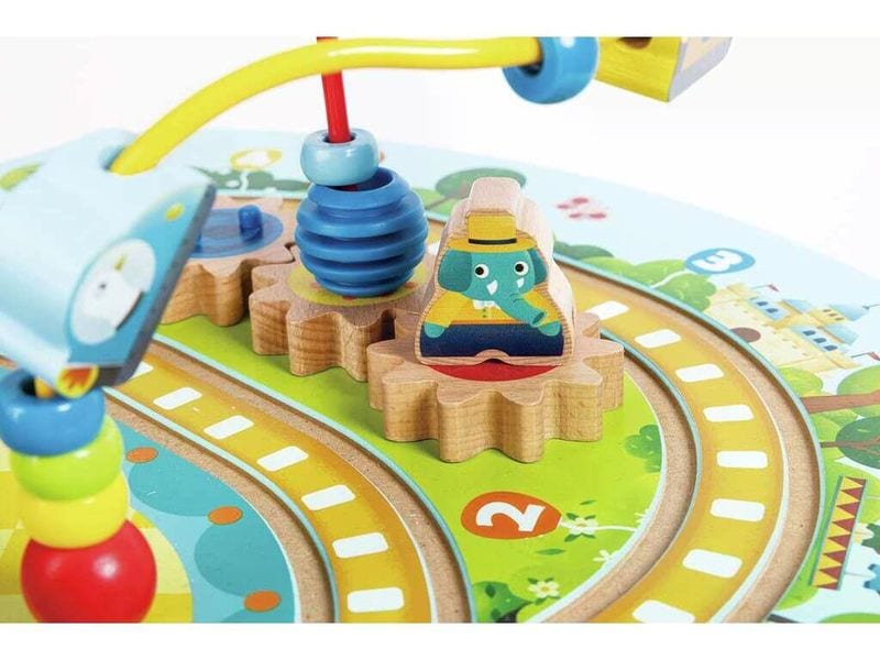 Hape Eisenbahn-Labyrinth Motorikschleife