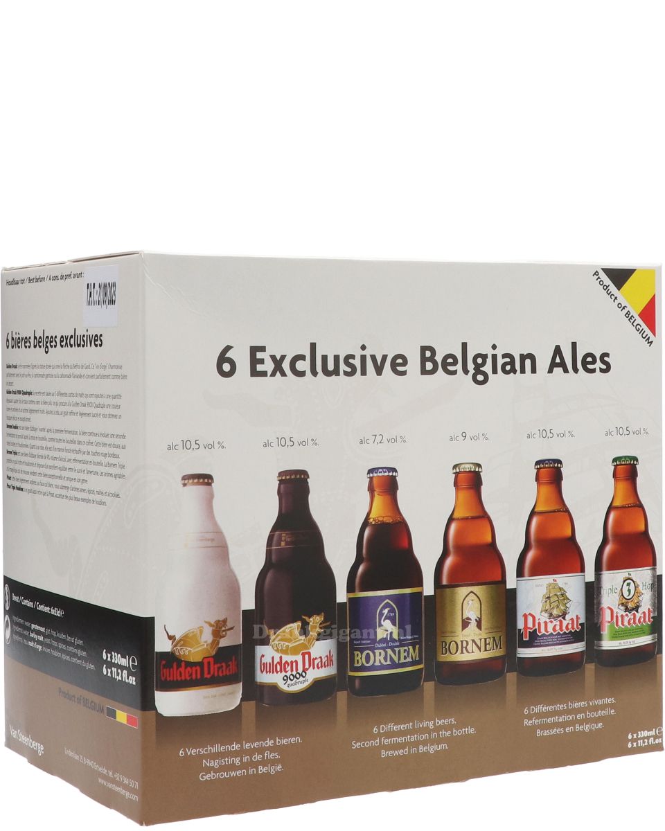 Belgische Bier Degustatie Cadeaupakket 198 cl