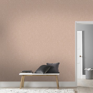 Vliesbehang driehoek luxe rose goud (dessin 105159)