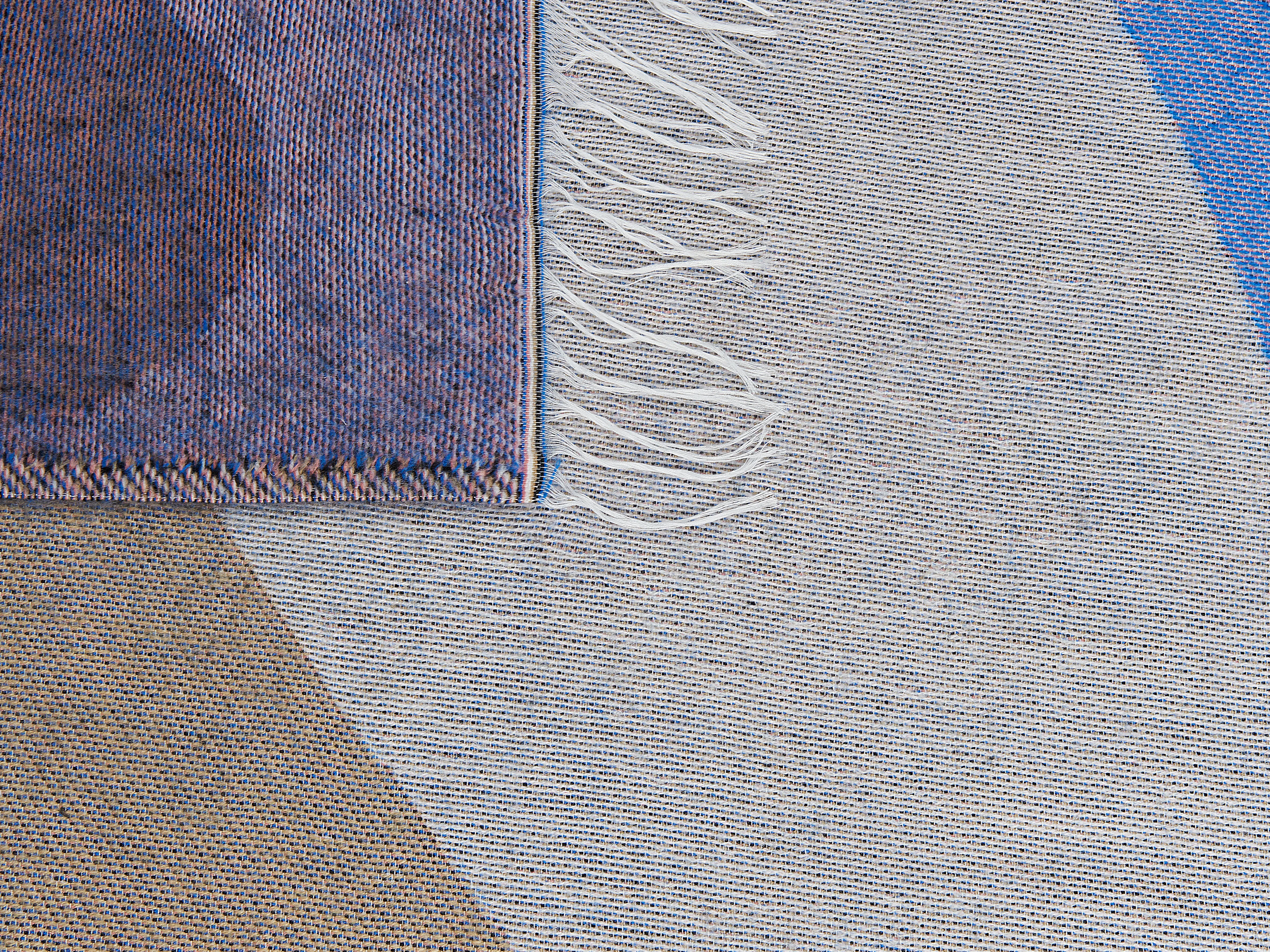 Plaid YALADI Stof 130 x 170 cm Meerkleurig