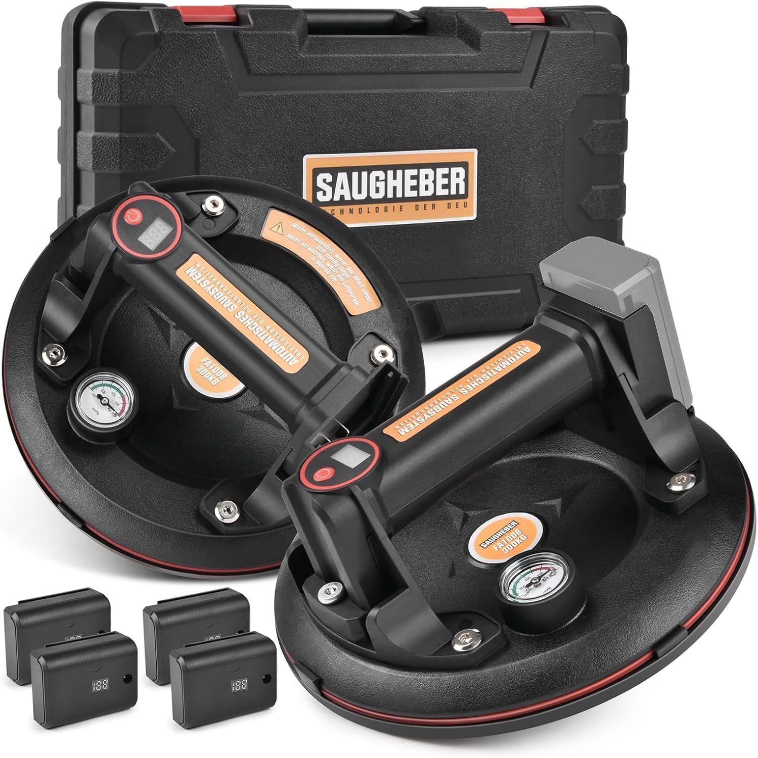 2Pack | Elektrischer Saugheber inkl. 4X Akku | 8