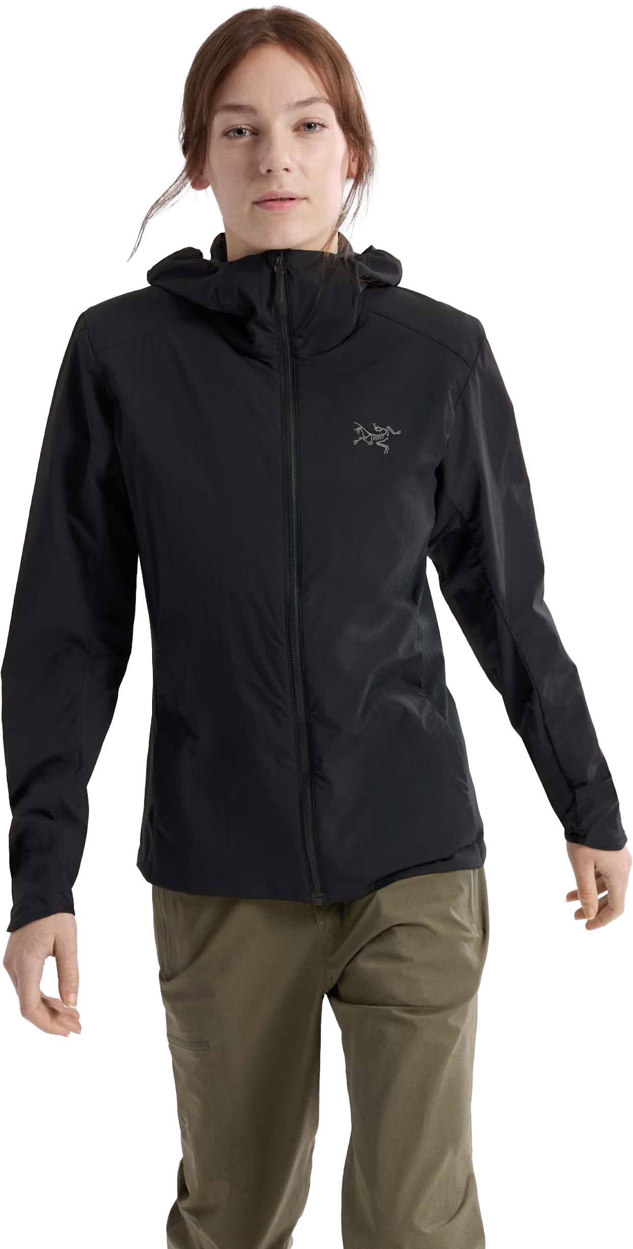 Atom SL Hoody Dame Black