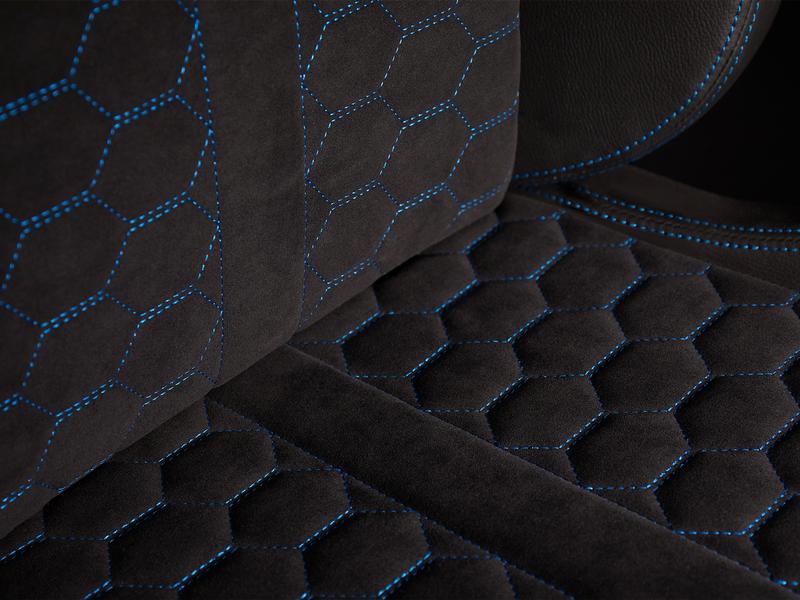 Joule Performance Gaming-Stuhl Raid Blau/Schwarz Gaming-Computerstuhl mit einer Belastbarkeit von bis zu 150 kg