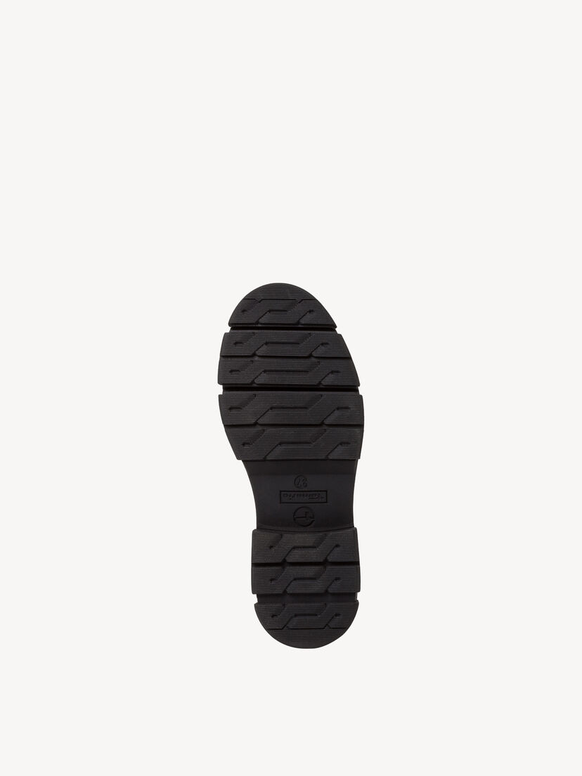 Leren Chelseaboot - zwart