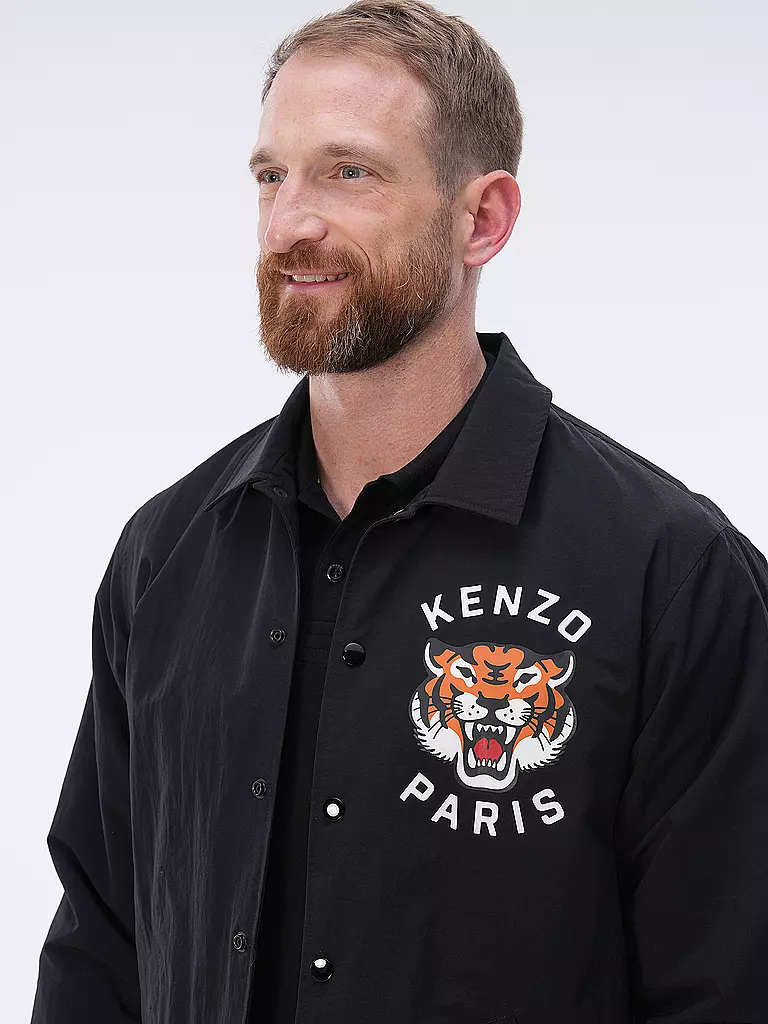 KENZO Jacke LUCKY TIGER  schwarz