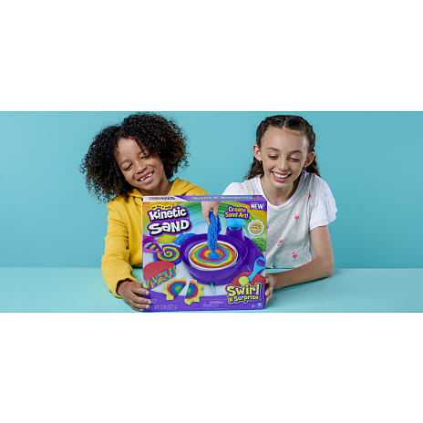 Kinetic Sand Swirl N' Surprise