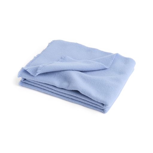 HAY Mono Throw Plaid, Light Blue, 130x180 cm