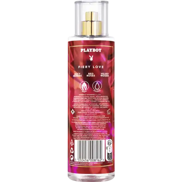 Fiery Love, Body Mist 250 ml