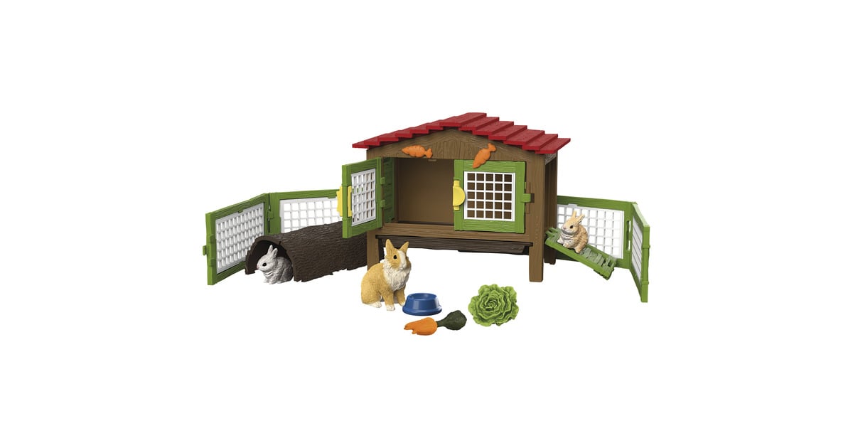 SchleichFarm World - Konijnenhok speelfiguur  (42728)