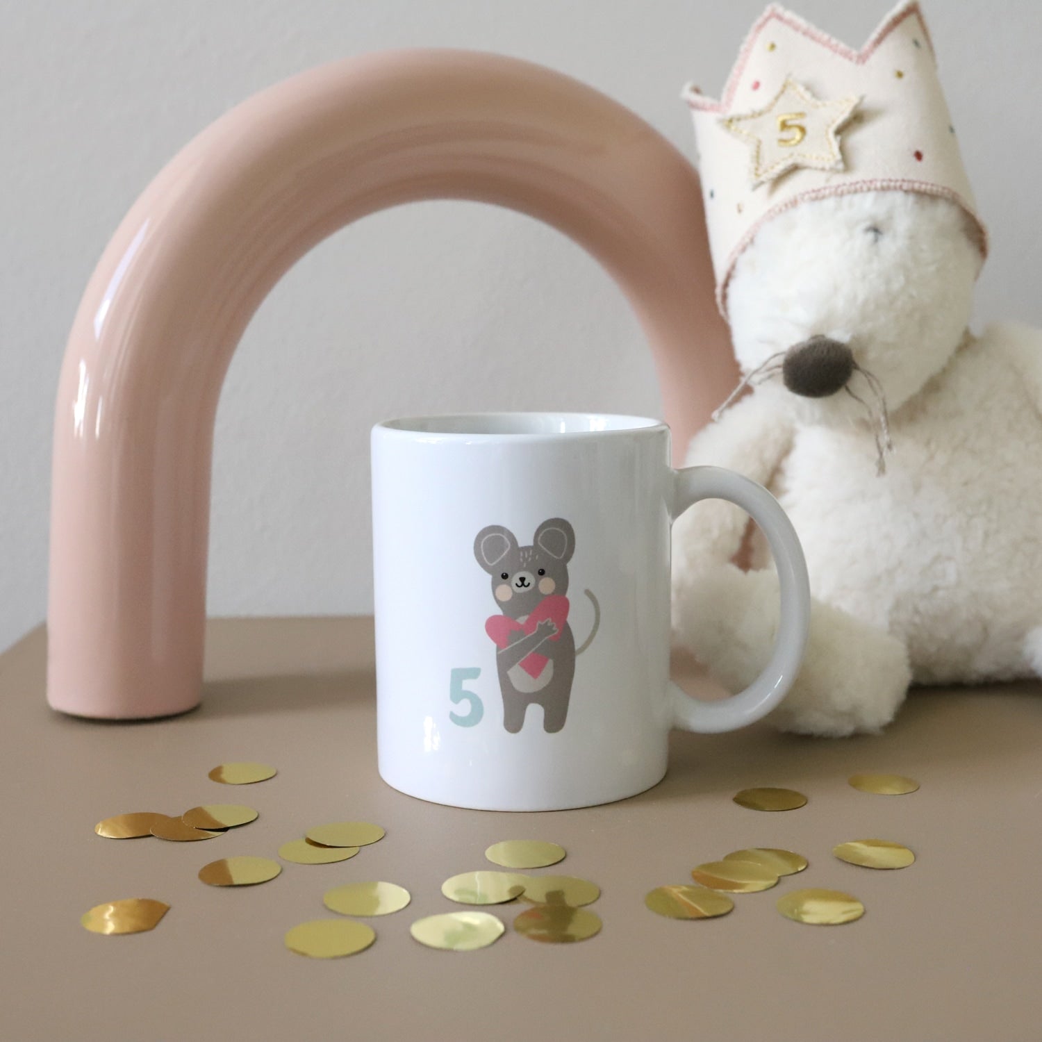 Tasse „Fünfter Geburtstag