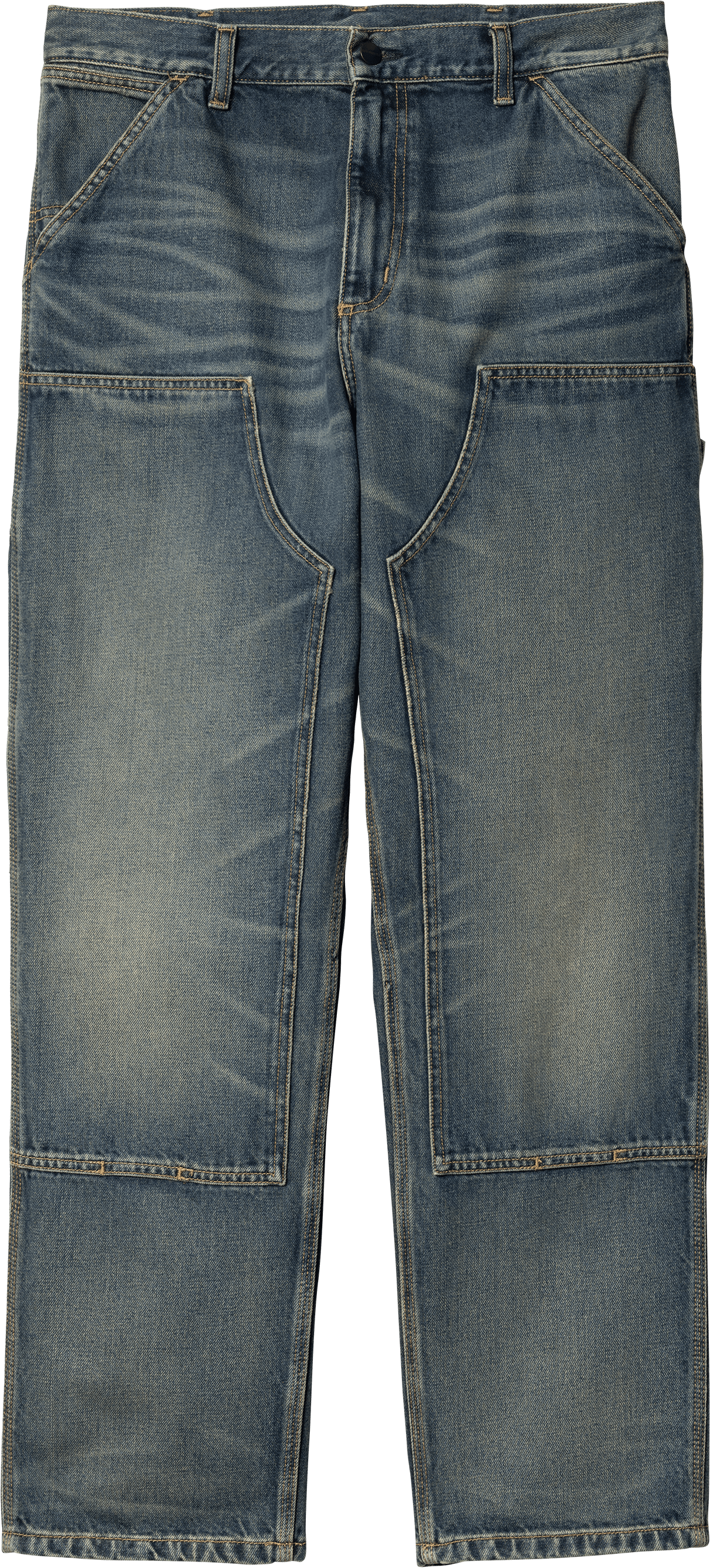 Carhartt WIP Double Knee Hose Blau