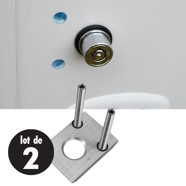 Lot de 2 Verrous IMC coffres intégrés
